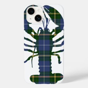Coque Pour iPhone 14 homard de boîte téléphonique tartan de la Nouvelle