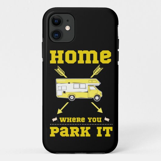 Coques Case-Mate iPhone HOME IS WHERE YOU PARK IT DE LIfe (Dos)
