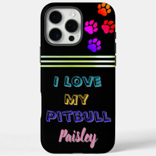 Coques iPhone 16 Pro Max Hommage à Pitbull, Paisley