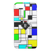 Coques Case-Mate iPhone Hommage Random Carré À Mondrian (Dos)