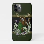 Coques Case-Mate iPhone Homme aux bois celtiques verts (Dos)
