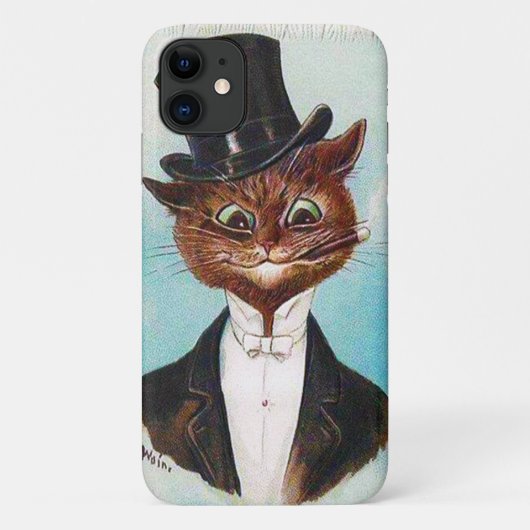 Coques Case-Mate iPhone Homme de chat, Louis Wain (Dos)