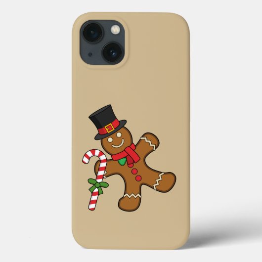 Coques Case-Mate iPhone Homme de pain d'épice (Verso)