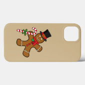 Coques Case-Mate iPhone Homme de pain d'épice (Verso (horizontal))
