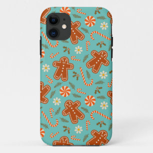 Case-Mate iPhone Case Homme de pain d'épices et motif sucre de canne