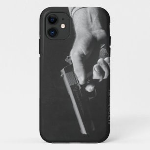 Case-Mate iPhone Case Homme tenant l'arme à feu