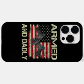 Coques Case-Mate iPhone Hommes Armés Et Dure Dure Père Mortel Pour Fathe (Verso (horizontal))