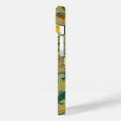 Coques Case-Mate iPhone HONEY ABEILLES, BEEHIVES, FLEURS DE PRINTEMPS Vert (Verso / Gauche)