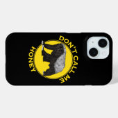 Coques Case-Mate iPhone Honey badger citation drôle (Verso (horizontal))