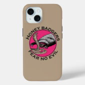 Coques Case-Mate iPhone Honey Badger versets Snake Quote (Verso)