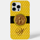 COQUES Case-Mate iPhone HONEY BEE, MONOGRAMME DE L'OEUVRE (Verso)