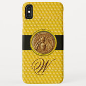 COQUES Case-Mate iPhone HONEY BEE, MONOGRAMME DE L'OEUVRE (Dos)