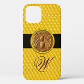 COQUES Case-Mate iPhone HONEY BEE, MONOGRAMME DE L'OEUVRE (Verso)