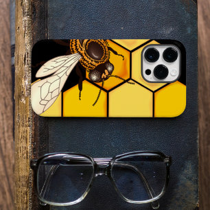 Coque Pour Pour iPhone 14 Pro Max Honeybee Honeycomb