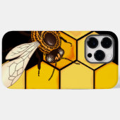 Coques Case-Mate iPhone Honeybee Honeycomb (Verso (horizontal))
