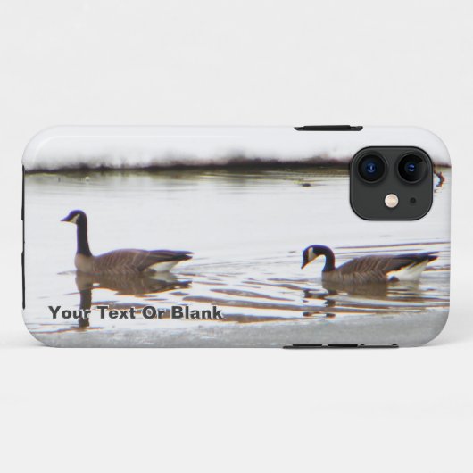 Coques Case-Mate iPhone Honkers - Oies du Canada (Dos (Horizontal))