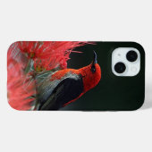 Coques Case-Mate iPhone Honneur de Scarlet Oiseau exotique (Verso (horizontal))