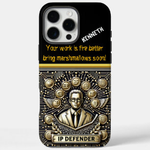 Coques iPhone 16 Pro Max Honneur pour l'avocat des droits de propriété inte