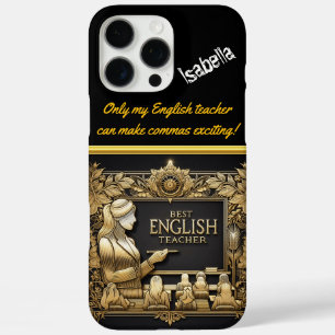 Coques iPhone 16 Pro Max Honorer un enseignant d'anglais dévoué