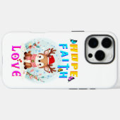Coques Case-Mate iPhone Hope Faith Love (Verso (horizontal))