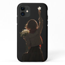 Hopeful gaze iPhone case