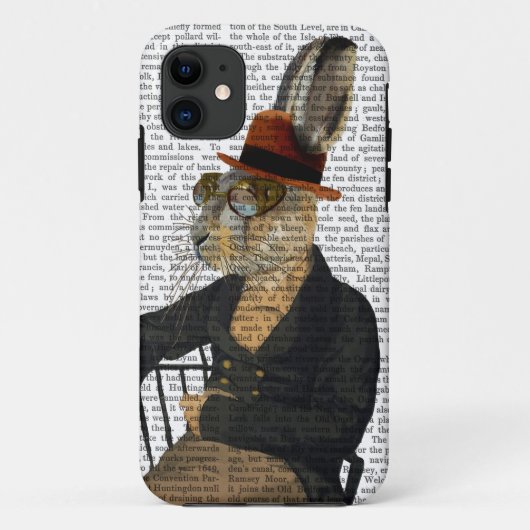 Coques Case-Mate iPhone Horatio Hare Sur Chaise (Dos)