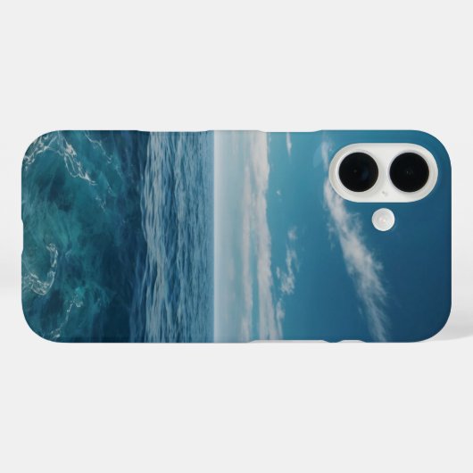 Coques Case-Mate iPhone Horizon Azure (Verso (horizontal))