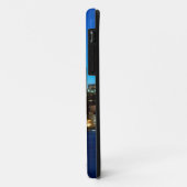 Coques Case-Mate iPhone Horizon de Boston avec la lune (Dos/Gauche)