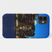 Coques Case-Mate iPhone Horizon de Boston avec la lune (Dos (Horizontal))