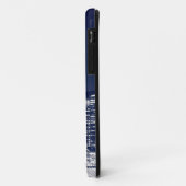 Coques Case-Mate iPhone Horizon de Manhattan la nuit, New York City (Dos/Gauche)