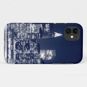 Coques Case-Mate iPhone Horizon de Manhattan la nuit, New York City (Dos (Horizontal))