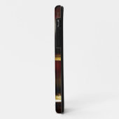 Coques Case-Mate iPhone Horizon de Miami la nuit, la Floride (Dos/Gauche)