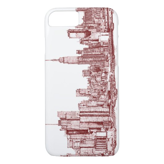 Coques Case-Mate iPhone Horizon de New York (Dos)