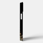 Coques Case-Mate iPhone Horizon de Seattle la nuit, avec l'aiguille de (Verso / Droite)