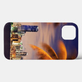Coques Case-Mate iPhone Horizon des Etats-Unis, la Floride, Miami au (Verso (horizontal))