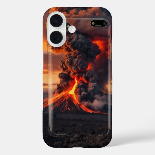 Coques Case-Mate iPhone Horizon Volcan Fiery (Verso)
