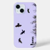Coques Case-Mate iPhone Horloge des ravens (Verso)