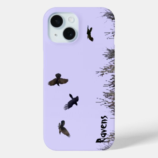 Coques Case-Mate iPhone Horloge des ravens (Verso)