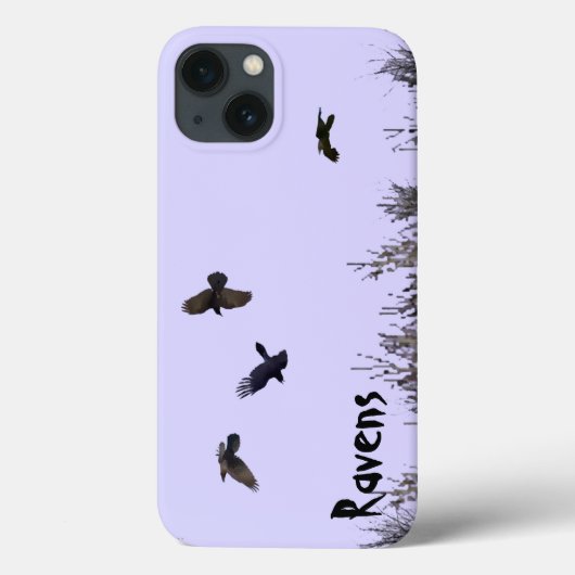 Coques Case-Mate iPhone Horloge des ravens (Verso)