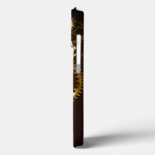 Coques Case-Mate iPhone Horloge Steampunk avec des engrenages anciens (Verso / Gauche)