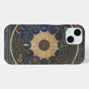 Coque Pour iPhone 15 Horoscope des dirigeants vintages, Zodiaque islami