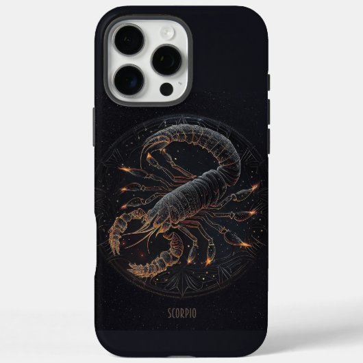 Coques Case-Mate iPhone Horoscope Scorpio Zodiac (Verso)