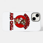 Coques Case-Mate iPhone Horrorflix Et Chaleur (Verso (horizontal))