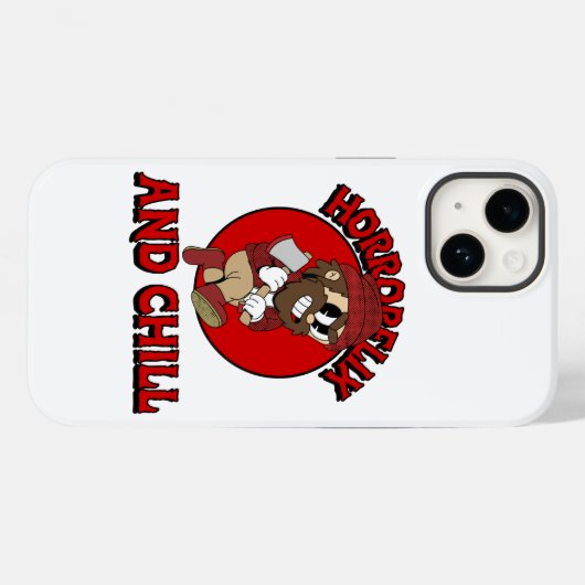 Coques Case-Mate iPhone Horrorflix Et Chaleur (Verso (horizontal))