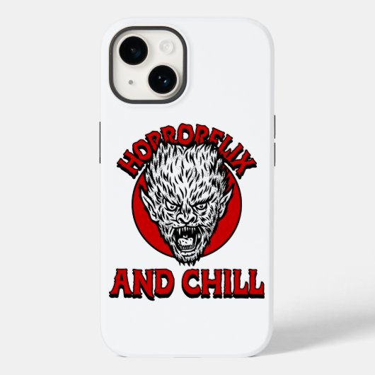 Coques Case-Mate iPhone Horrorflix Et Chaleur (Verso)