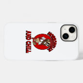 Coques Case-Mate iPhone Horrorflix Et Détendez-vous (Verso (horizontal))