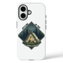 Hors ligne est le nouveau luxe Rétro Camping Télép