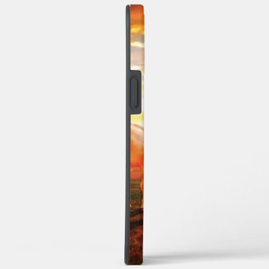 Coques Case-Mate iPhone Horses at sunset throw pillow (Verso / Droite)