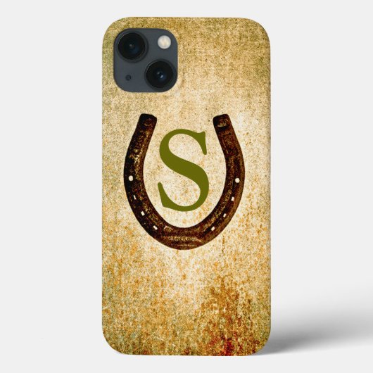Coques Case-Mate iPhone Horseshoe avec Monogramme pour personnaliser (Verso)