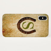 Coques Case-Mate iPhone Horseshoe avec Monogramme pour personnaliser (Dos (Horizontal))